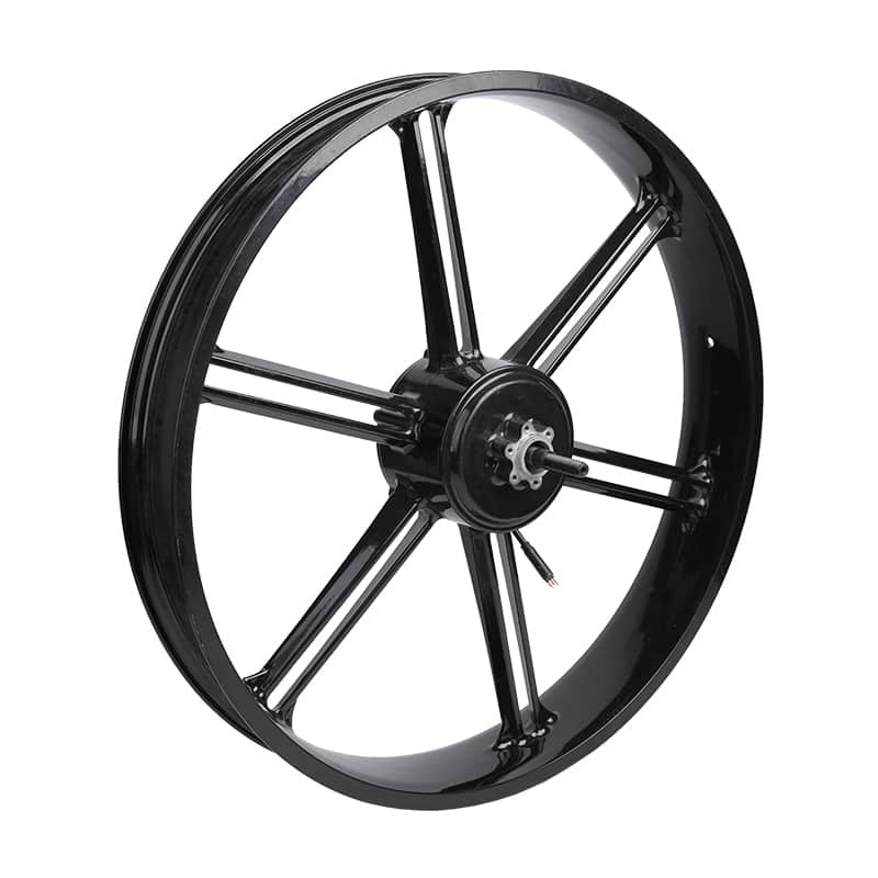 Cén chaoi a bhfeabhsaíonn an mótair snowmobile snowmobile rothaí comhtháite le cóimhiotal maignéisiam 350W 20 orlach?